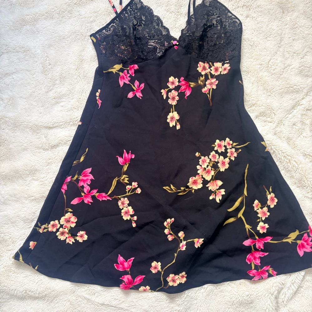 Oscar de la Renta Pink Label Floral Lace Slip – S | Romantic Lingerie | Coquette - Picture 7 of 7